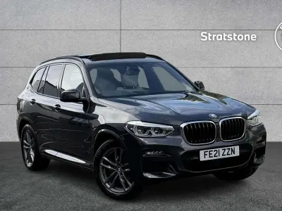Begagnad BMW X3 M Sport 187 HK (137 kW) 2021 Grå SUV