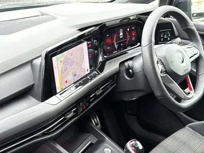 Used VW Golf VII GTI 2021 Black Hatchback