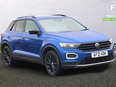 Used VW T-Roc Black Edition 150 HP (110 kW) 2021 Blue SUV