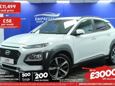 Gebraucht Hyundai Kona Premium SE 120 PS (88 kW) 2019 Weiß SUV