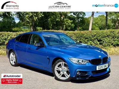 Used BMW 420 Coupé M Sport 190 HP (139 kW) 2015 Blue Coupe