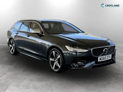 Usado Volvo V90 R-Design 190 HP (139 kW) 2018 Cinzento Carrinha