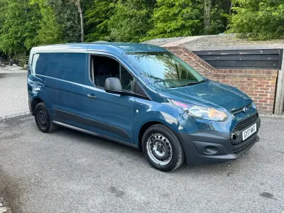 Gebraucht Ford Transit Connect 100 PS (73 kW) 2017 Blau Van / Kleinbus