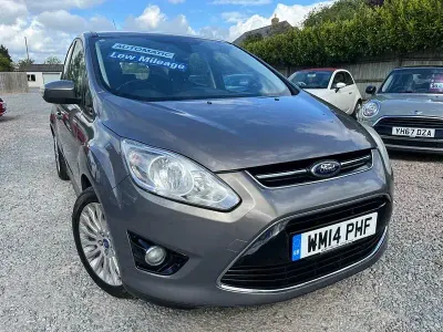 Begagnad Ford C-MAX Titanium 2014 Brun Minibuss