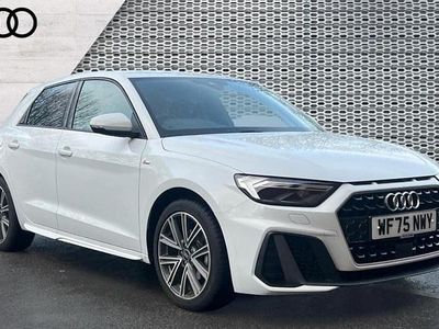 Used Audi A1 Sportback S-Line 116 HP (85 kW) 2025 White Hatchback