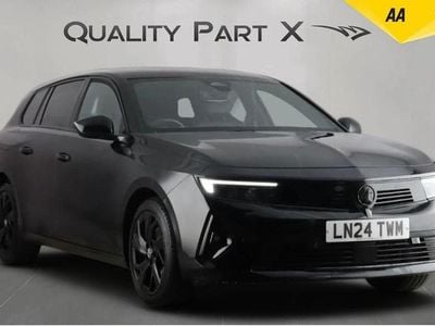 Used Vauxhall Astra S 130 HP (95 kW) 2024 Black Estate