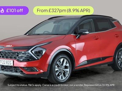 Red Used 2022 Kia Sportage GT-Line S SUV | £22,836 (Fair price)