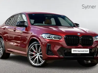 Used BMW X4 M Sport 355 HP (261 kW) 2022 Red SUV