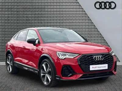 Used Audi Q3 Advanced 150 HP (110 kW) 2021 Red SUV