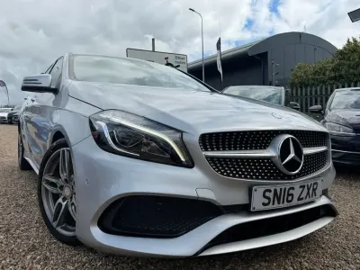Used Mercedes A200 AMG line 2016 Silver Hatchback