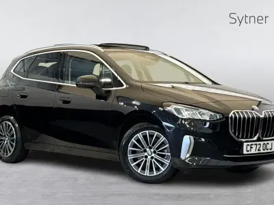 Used BMW 223 Active Tourer Luxury Line 215 HP (158 kW) 2022 Black MPV