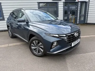 Used Hyundai Tucson SE 150 HP (110 kW) 2021 Blue SUV