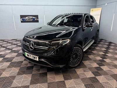 Used Mercedes EQC400 AMG line 300 kW (408 HP) 2022 Black SUV