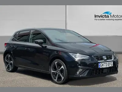 Used Seat Ibiza FR Sport 110 HP (80 kW) 2023 Black Hatchback