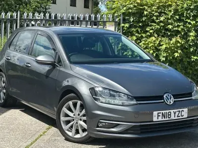 Used VW Golf VII GT 115 HP (84 kW) 2018 Grey Hatchback