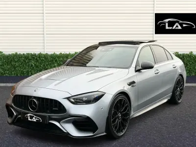 Used Mercedes C63S AMG Edition 2025 Silver Sedan