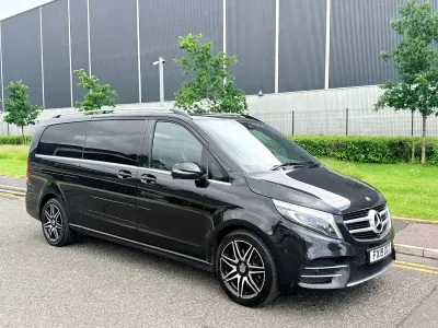 Used Mercedes V220 AMG line 160 HP (117 kW) 2019 Black MPV
