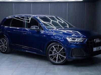 Used Audi Q7 Black Edition 286 HP (210 kW) 2022 Blue SUV