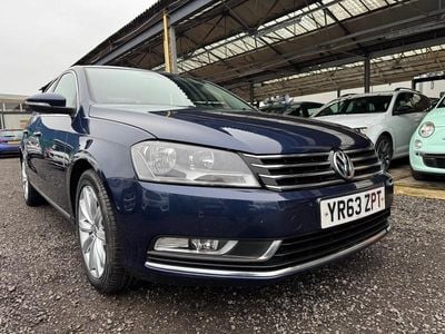 Used VW Passat Highline 140 HP (102 kW) 2013 Blue Sedan