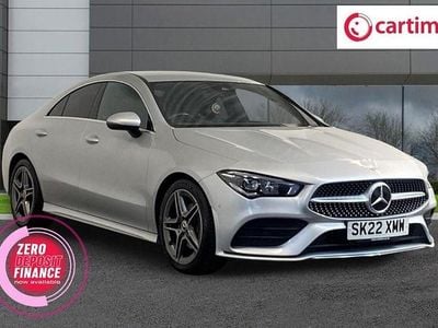 Silver Used 2022 Mercedes CLA180 AMG line Sedan | £21,515 (Good price)