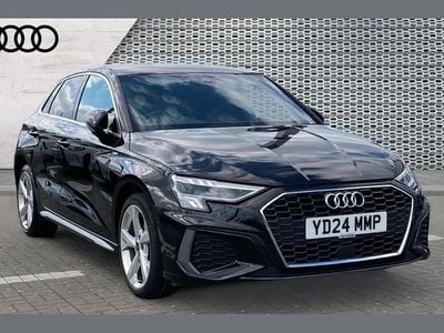 Used Audi A3 e-tron S-Line 200 HP (147 kW) 2024 Black Hatchback