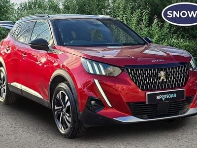 Used Peugeot 2008 GTi 131 HP (96 kW) 2022 Red SUV