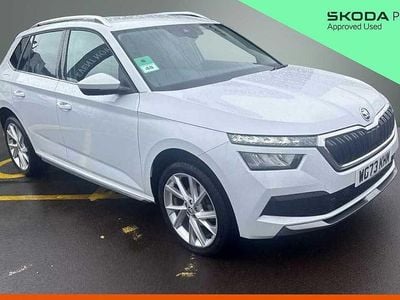 Used Skoda Kamiq SE L Executive 110 HP (80 kW) 2024 Moon white metallic SUV