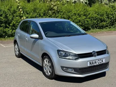 Used VW Polo Edition 85 HP (62 kW) 2014 Silver Hatchback