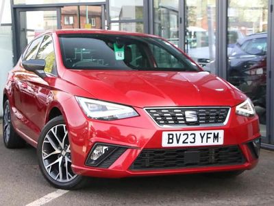 Used Seat Ibiza XCELLENCE 94 HP (69 kW) 2023 Red Hatchback