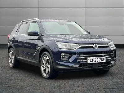 Used SsangYong Korando 163 HP (119 kW) 2023 Blue SUV