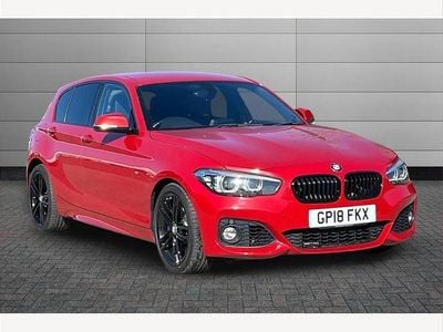 Used BMW 118 Efficient Dynamics 136 HP (100 kW) 2018 Red Hatchback
