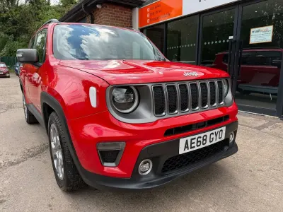 Begagnad Jeep Renegade Limited 120 HK (88 kW) 2018 Röd SUV