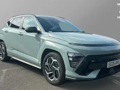 Used Hyundai Kona N Line 138 HP (101 kW) 2026 Merage green SUV