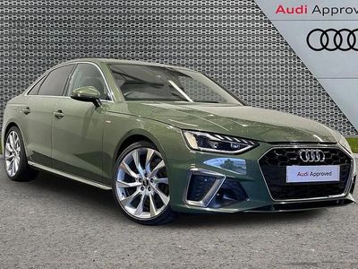 Used Audi A4 S-Line 148 HP (108 kW) 2022 Green Sedan