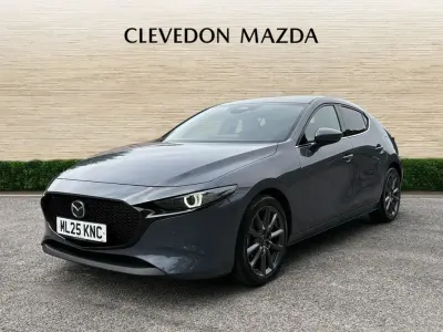 Used Mazda 3 Exclusive-Line 140 HP (102 kW) 2025 Grey Hatchback