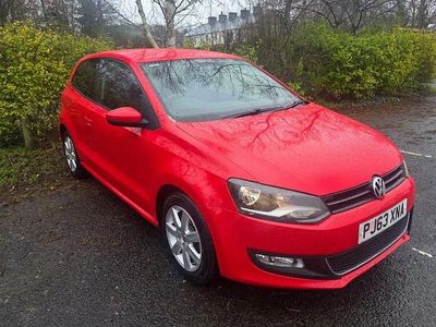 Used VW Polo Edition 60 HP (44 kW) 2013 Red Hatchback