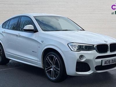 White Used 2016 BMW X4 M Sport SUV | £16,295 (Fair price)