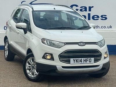 White Used 2014 Ford Ecosport Titanium SUV | £5,695 (A bit pricey)