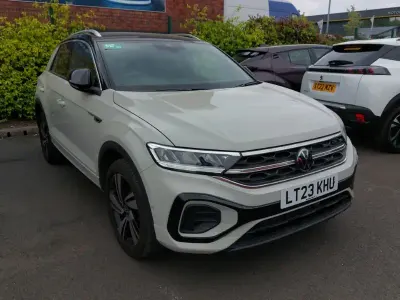 Begagnad VW T-Roc R-line 190 HK (139 kW) 2023 Grå SUV