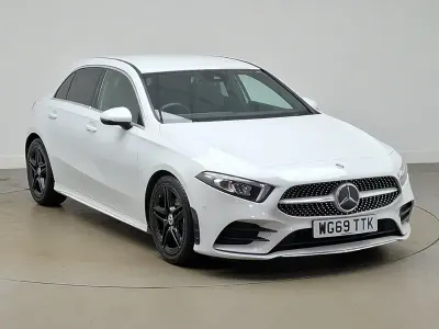 Used Mercedes A200 Executive 163 HP (119 kW) 2019 White Hatchback