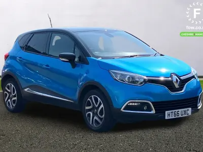 Used Renault Captur Dynamique 90 HP (66 kW) 2017 Blue/black SUV
