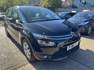 Używany Citroën Grand C4 Picasso PureTech 2016 Czarny Minivan
