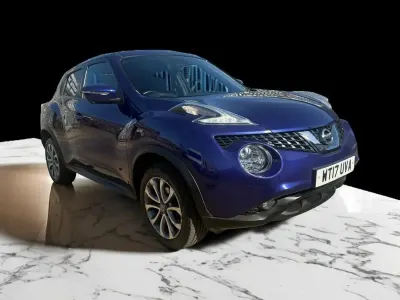 Used Nissan Juke Tekna 117 HP (86 kW) 2017 Blue SUV