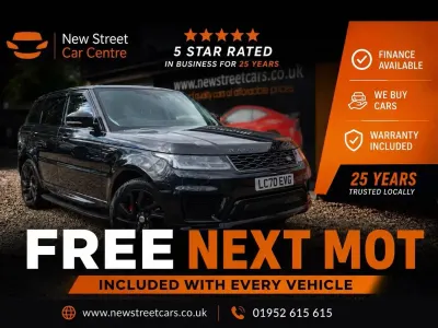 Used Land Rover Range Rover Sport HSE Dynamic 404 HP (297 kW) 2021 Black SUV