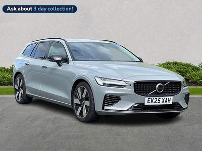 Grey Used 2025 Volvo V60 Plus Estate | £37,789 (Expensive)