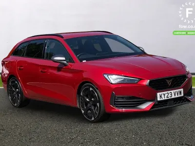 Used Cupra Leon VZ3 310 HP (228 kW) 2023 Red Estate