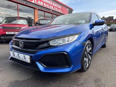 Used Honda Civic SE 129 HP (94 kW) 2017 Blue Hatchback
