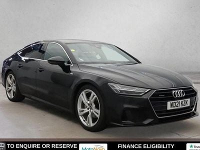 Used Audi A7 Sportback S-Line 204 HP (150 kW) 2021 Black Hatchback