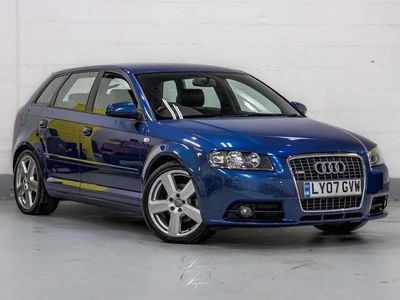 Used Audi A3 S-Line 2007 Blue Hatchback