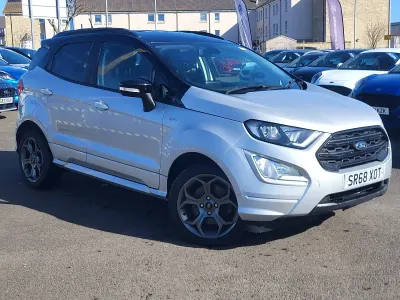 Used Ford Ecosport ST-Line 125 HP (91 kW) 2019 Silver SUV